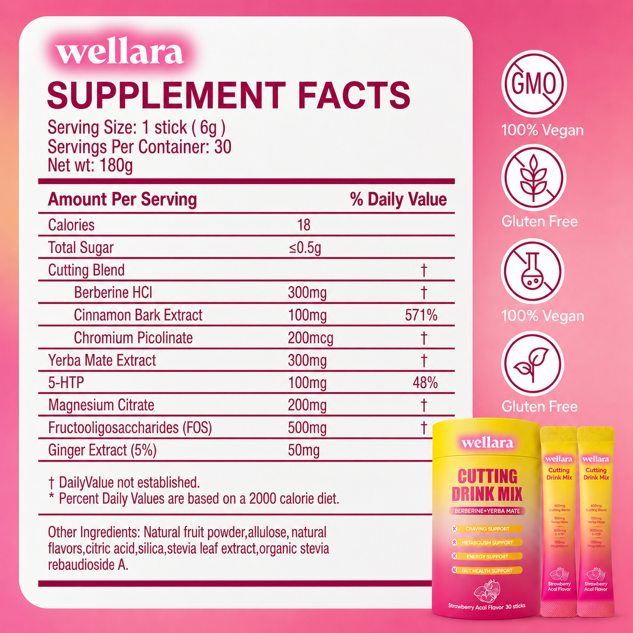 Wellara Cutting Drink Mix